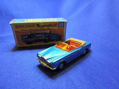 Matchbox Superfast 69 Rolls Royce Convertable MIB